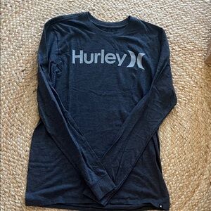 Hurley Charcoal Long Sleeve Tee